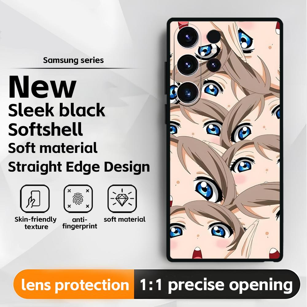 Love Live! School Idol Project  Phone Case For Samsung Galaxy S25 S24 S23 S22 S21 S20 Plus Ultra Note20 Soft Black