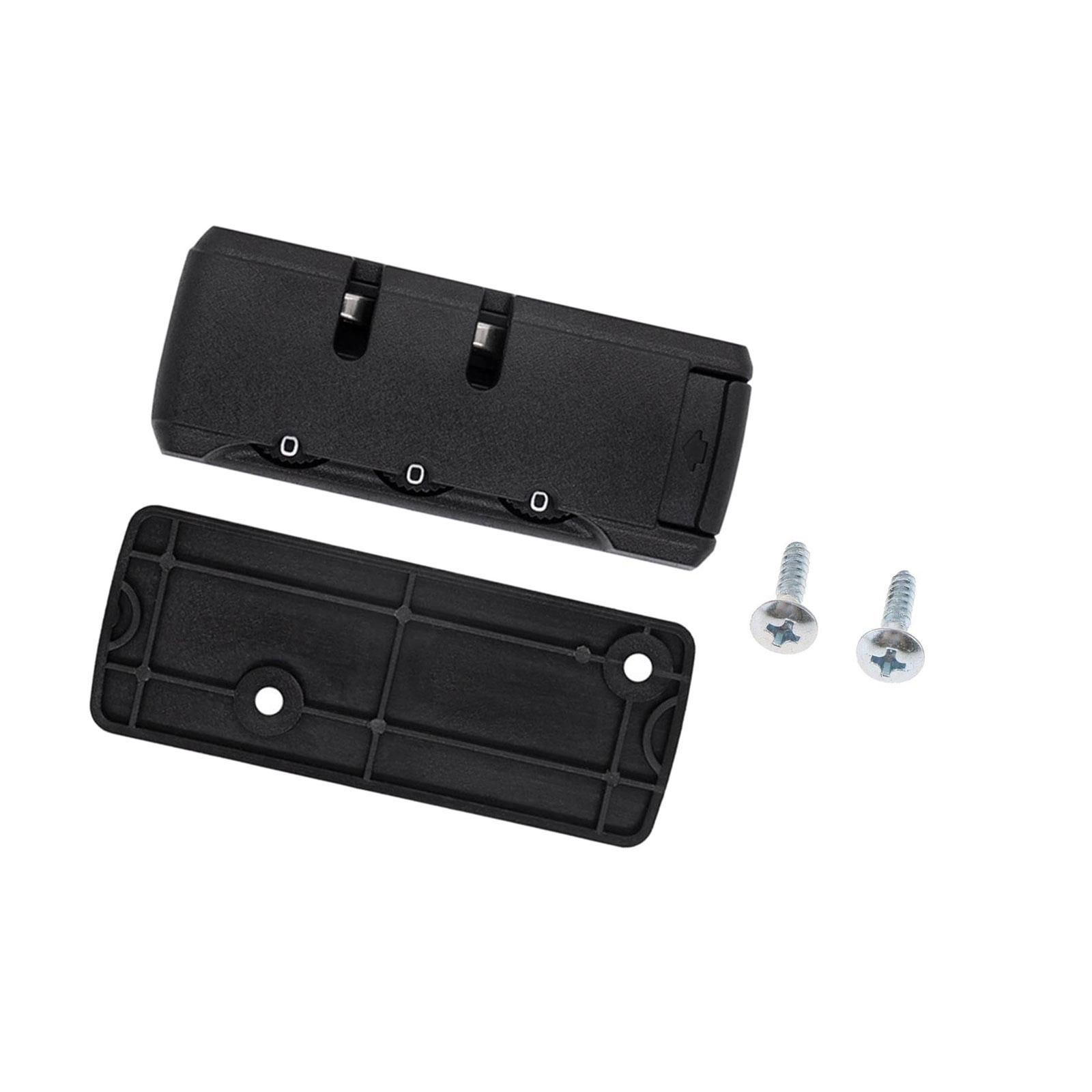 

Кодовый замок 3-значный замок для багажа для путешествий Защитите свои сумки с помощью легко устанавливаемой парольной комбинации Простой в использовании