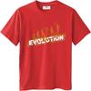 Funny tshirt Relaxed Fit Tshirt Solid Color Teeshirt Boys O Neck tshirt Brand Evolution From Ape To Human Everyday Man tees