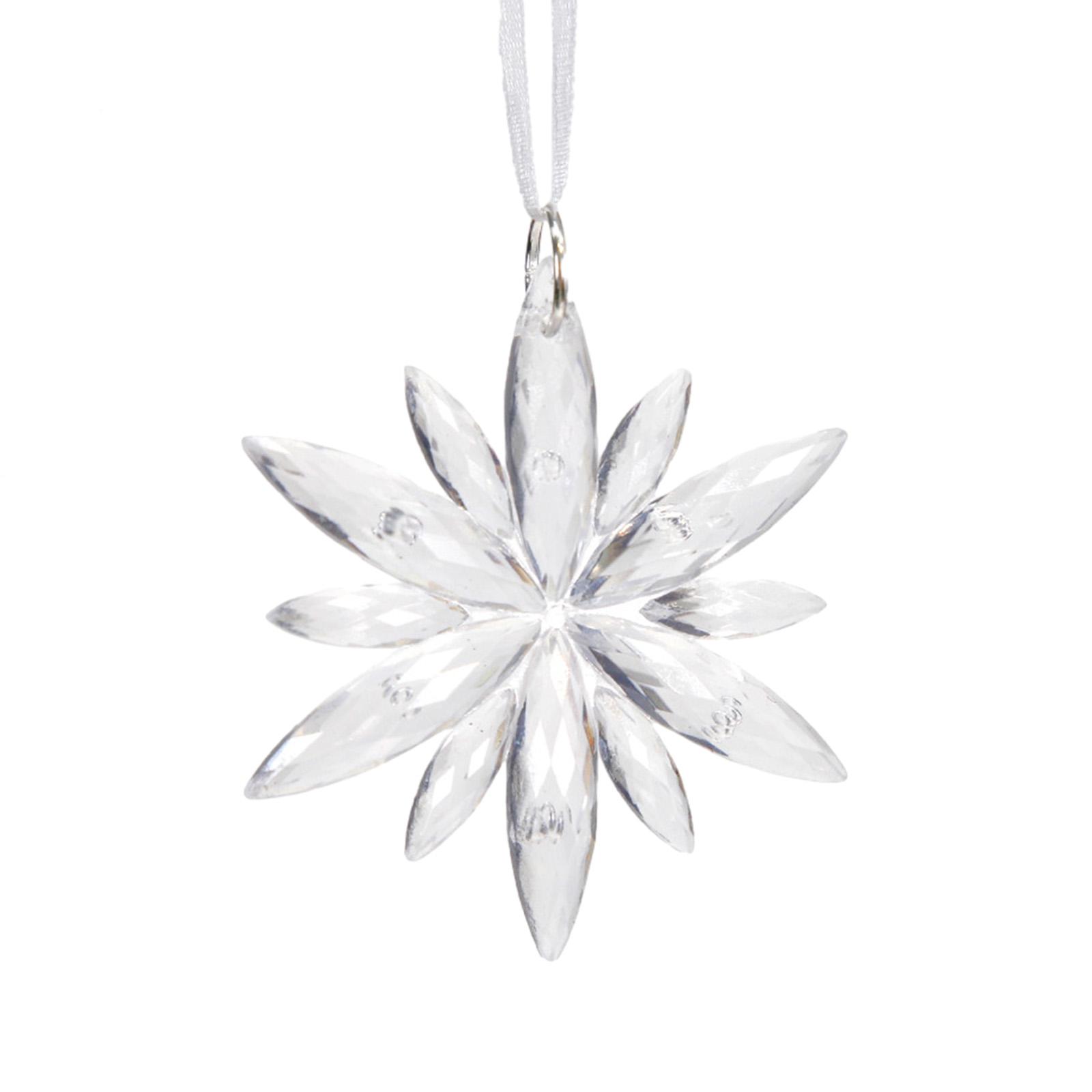 

Элегантные прозрачные подвески-снежинки, украшения, елочные игрушки для праздничного дома, аксессуары для зимней вечеринки A