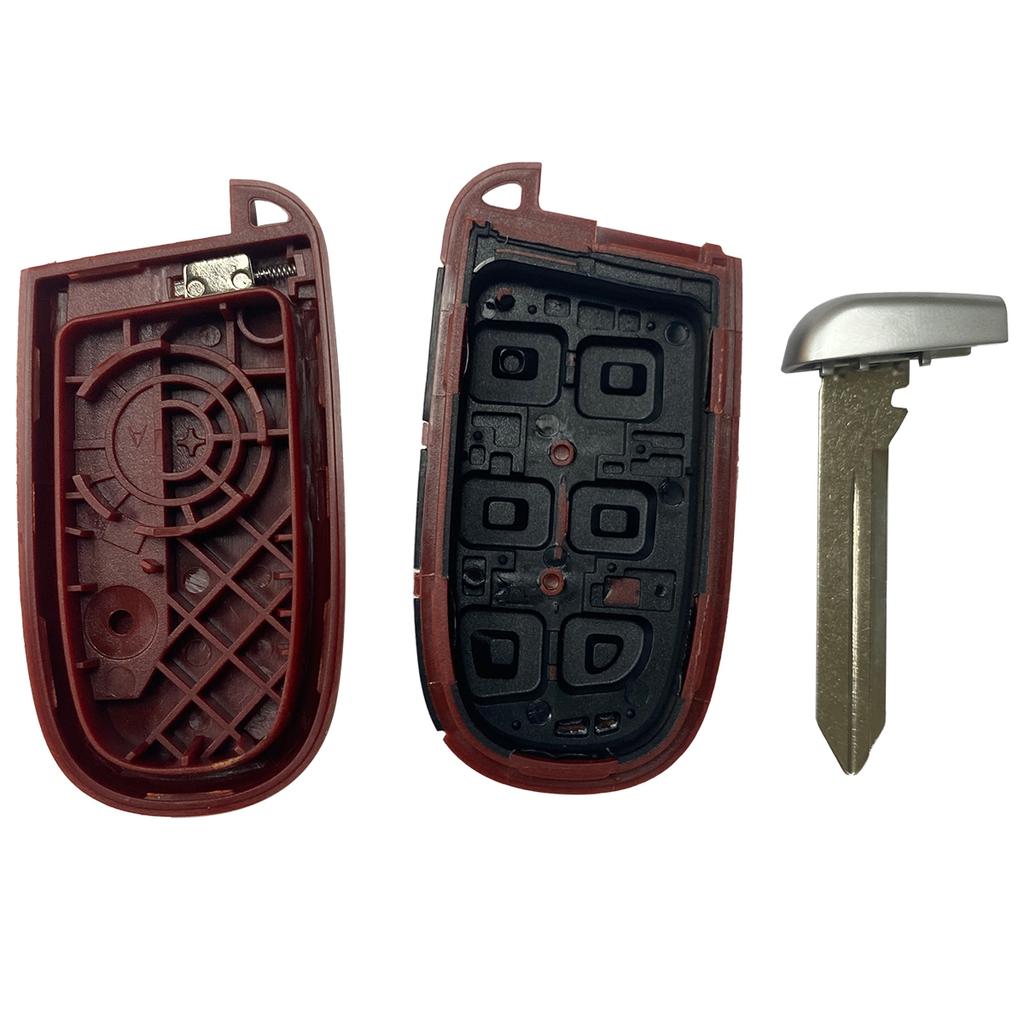 BEST KEY 4+1 5 Buttons Remote Car Key Shell Case Keyless Smart Case For Dodge Dart Charger Challenger For Chrysler 300 For Jeep