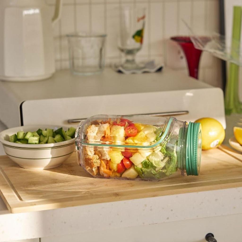 A Practical Plastic Storage Jar That Can Properly Store Ingredients, Making Preservation More Convenient