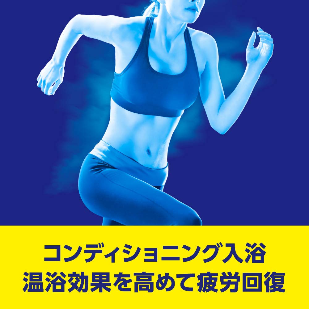 Kao Bub Medicure Refreshing Recovery Bath Tablets -High-Concentration Carbonated Spa Elements, Refreshing Herb Scent