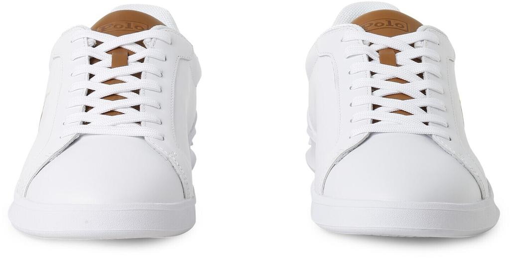 Кроссовки Polo Ralph Lauren из кожи M белый