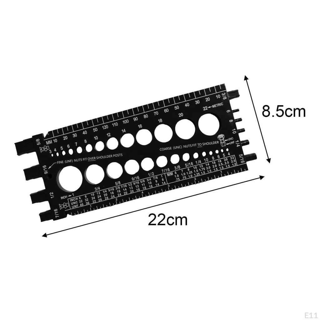 Fastener Measurement Tool Set - Comprehensive Sizing Solution