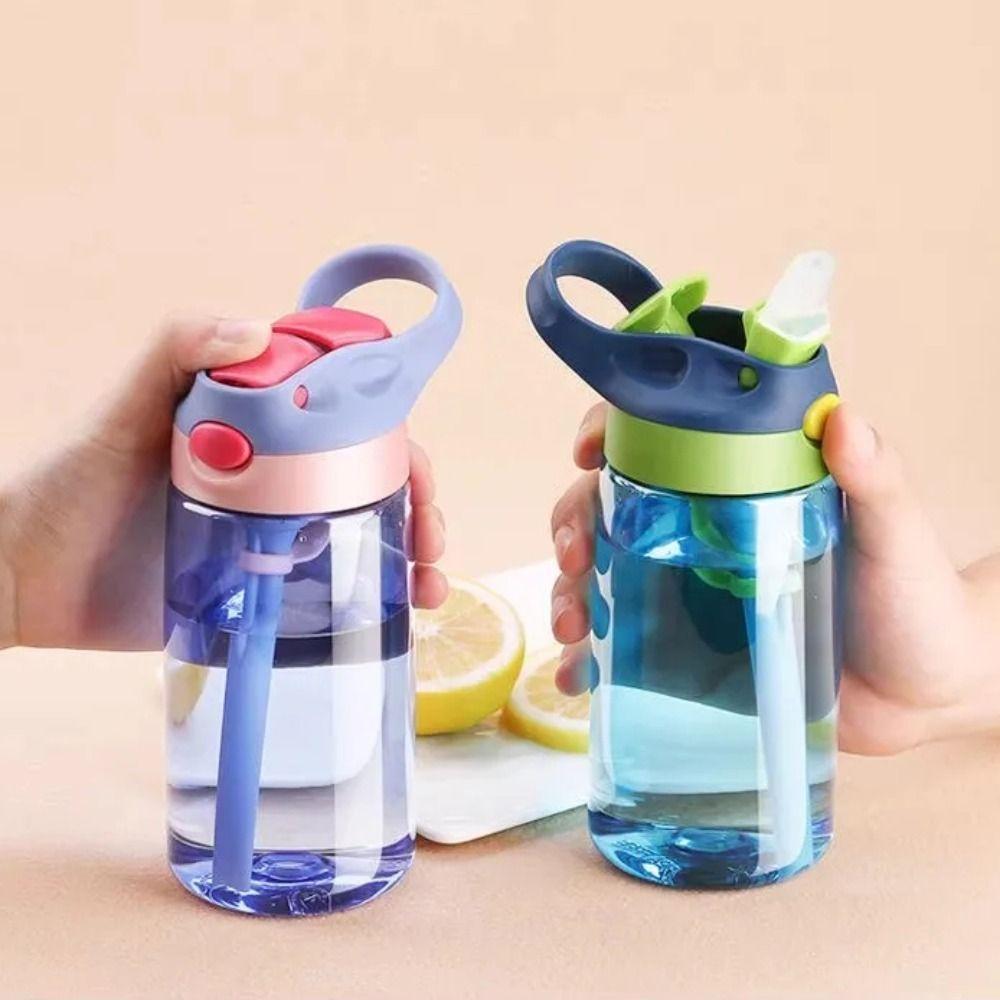 Leakproof Baby Feeding Cup with Straw Baby Training Cup Portable Sports Water Bottle  For Children