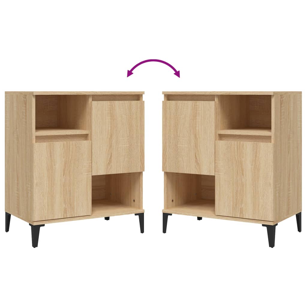 Sideboard Sonoma Oak 60 x 35 x 70 cm Particleboard