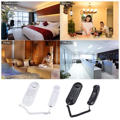 Corded Phone Desk Home Telephone Desk Hotel Bar Call Center Wall Mountable