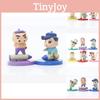 Adorable Crayon Shin-chan Figurine Set For Desktop Car Cake Decoration Collectible Pvc
