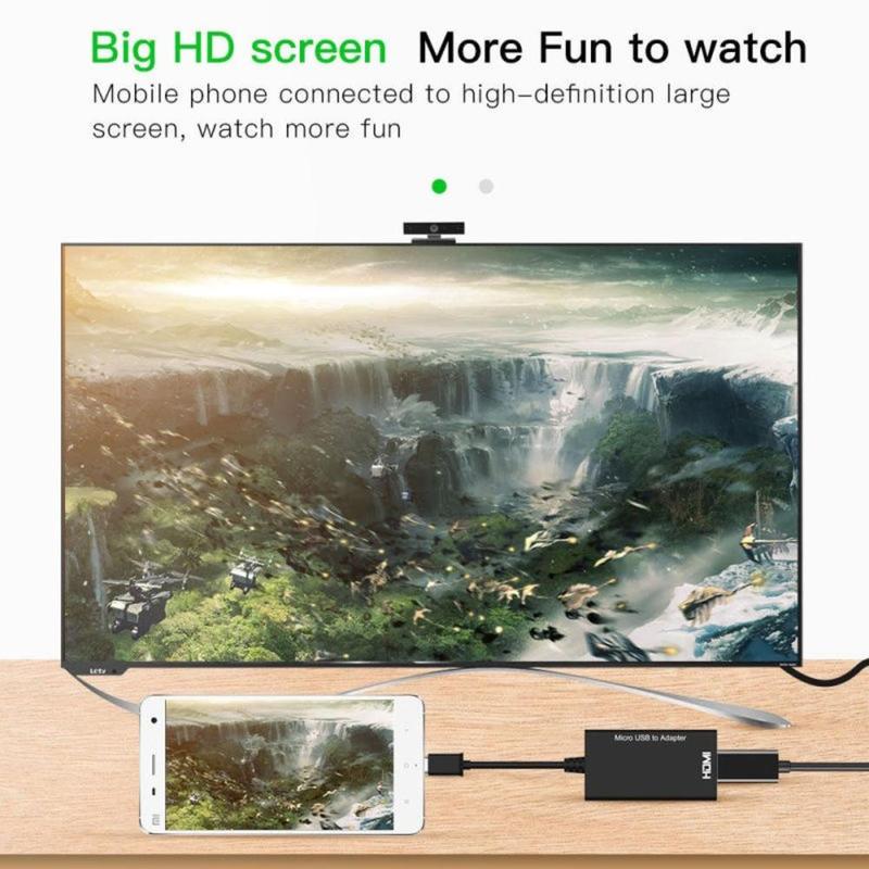 

Универсальный MHL микро USB to HDMI кабель 1080 P HD адаптер для Android телефонов
