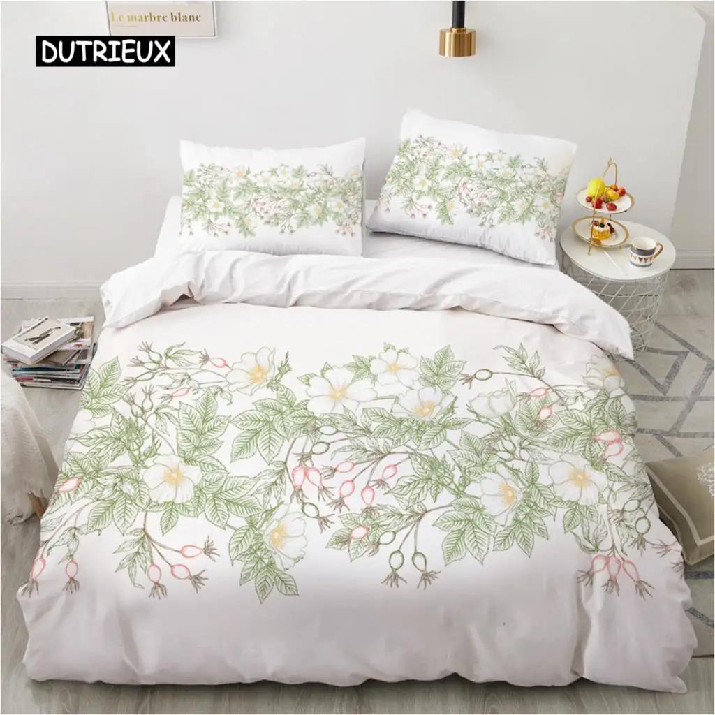 Luxury 3D Bedding Set Europe Double Duvet Cover Comfortable Blanket Quilt Nordic Bed Linen