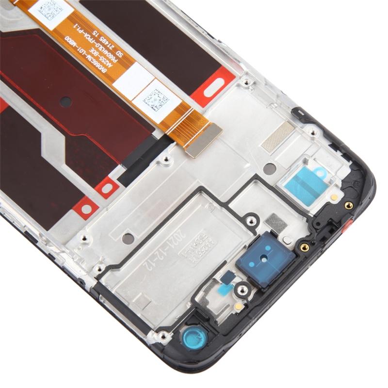 For Oppo A76 Grade B LCD Screen and Digitizer Assembly+Frame Replacement Part (without Logo)