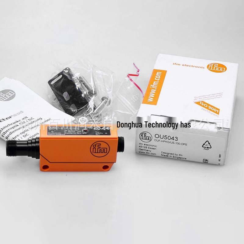 OU5043/OU5035 ifm Fiber Optic Amplifier Photoelectric Sensor, Brand New Original