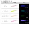 DAIWA Rockfish/Aji Worm Aji Hunter Worm Ring 1.5 Glow Pink