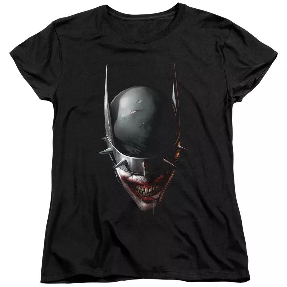 Batman  Batman Who Laughs Head  Women s T-Shirt 4XL