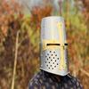 Templar Crusader Knight Helmet Medieval Great, Larp Cosplay Helmet ,Handmade Steel Brass Helmet , Collectible Gift