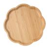 Ideastore Wooden Tray, Serving Tray, Cafe Tray, Stylish Lunch Tray, 25cm (Cloud Shape)