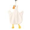Hand Towels Cute Duck Hanging Towel Kitchen Bathroom Goose Bathing Ball Soft Absorbent Microfiber Wipe Towel Cartoon Kids Towels