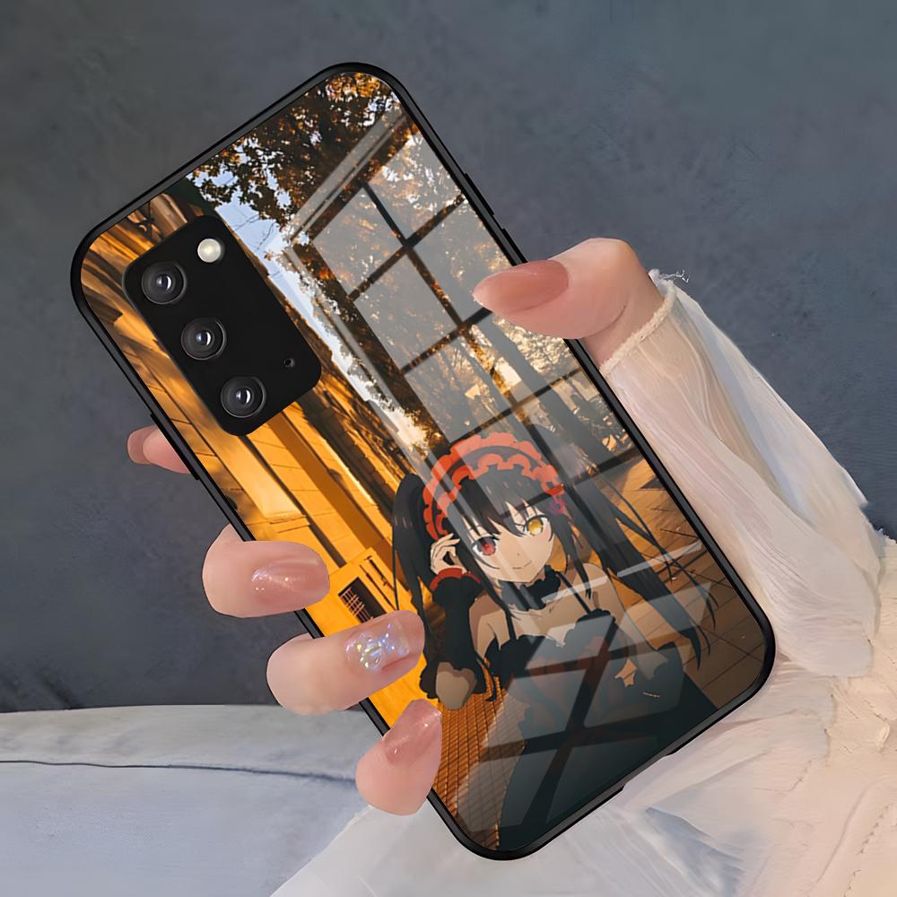 Game Date A Live Phone Case For Samsung S26 S25 Plus S20 S20 Plus S22 Ultra S23 FE S21 Plus S21 Ultra Glass Cover