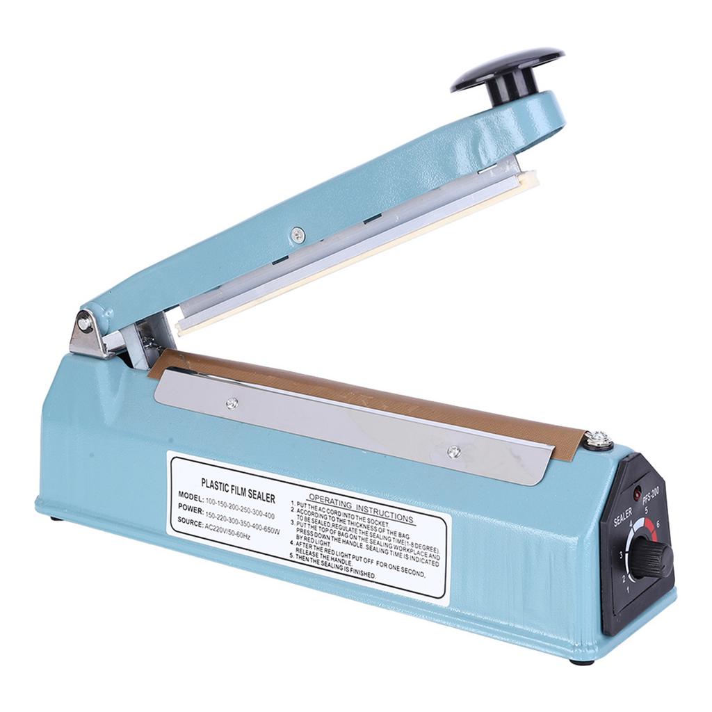 PFS?200 300W 8 Inch Impulse Heat Sealer Manual Sealing Machine Plastic Packaging Bag Sealer