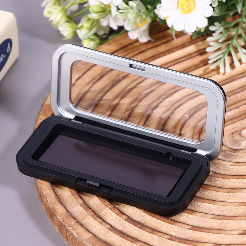 Empty Magnetic Eyeshadow Palette Refillable Black Clear Makeup Storage Case Box Diy Cosmetic Lipstick Foundation Blush Container