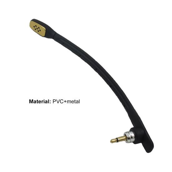 Replacement Microphone Detachable Plug and Play Bendable Noise Reduction Replacement Headphone Mic Boom for Logitech ASTRO A40