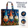 Polyester Christmas Print Bag for Holiday Shopping and Everyday Use