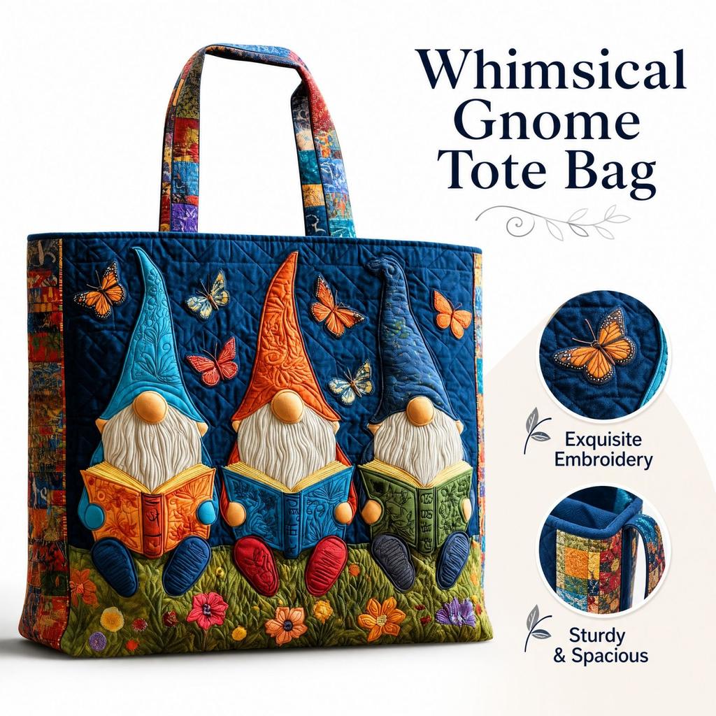 Polyester Christmas Print Bag for Holiday Shopping and Everyday Use