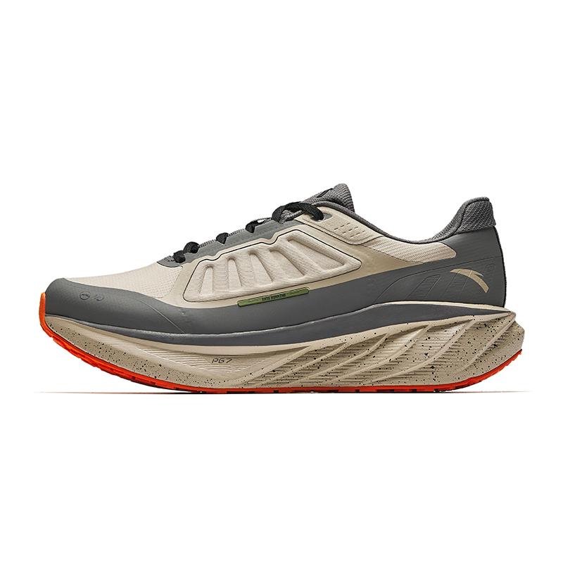 ANTA Beige Grey Orange Mens Running Shoes 112445504R-2 41