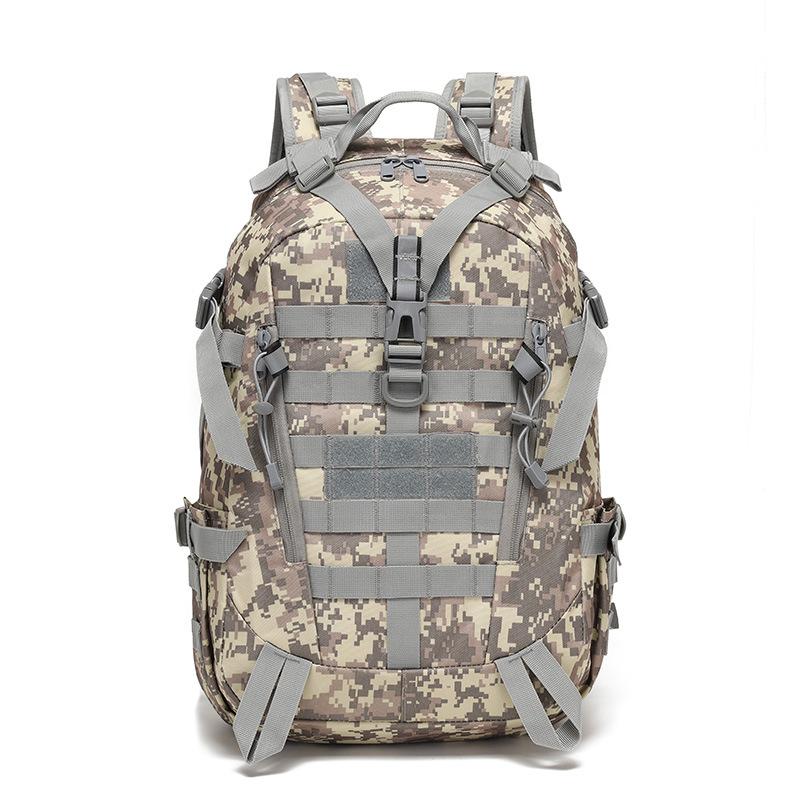 Zaino da Campeggio Borsa da Uomo Borse da Viaggio Zaino da Arrampicata Escursionismo Outdoor Riflettente a Spalla Borsa da Pesca