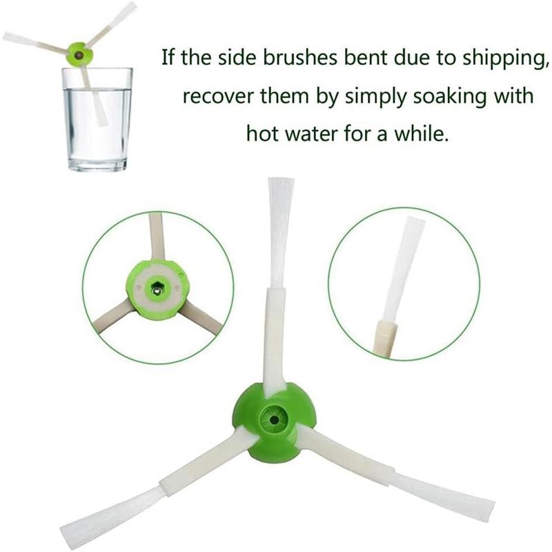 For Irobot Roomba Combo 10 Max,Combo J9+,Combo J7+/Plus Vacuum Parts Rubber Brushes Mop Filters Side Brush Dust Bags