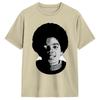 MMichael JJackson Fan Art TShirt Summer Streetwear TShirts Cotton Novelty Tee Shirt For Unisex Custom Logo Top Tees