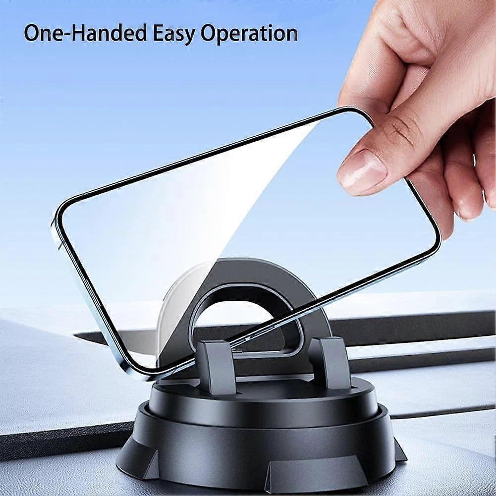 Redreeer Car Phone Holder Mount,360 Rotatable Mobile Holder with Non-Slip Base
