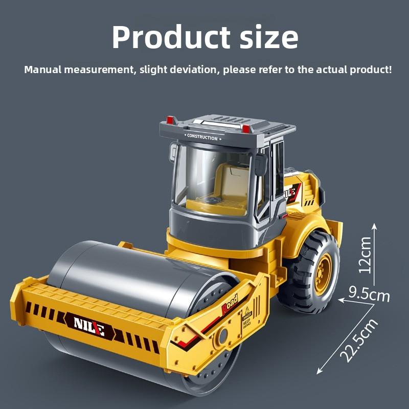 Children Compactor Soil Inertia Engineering Vehicle Toy Car Simulation Model