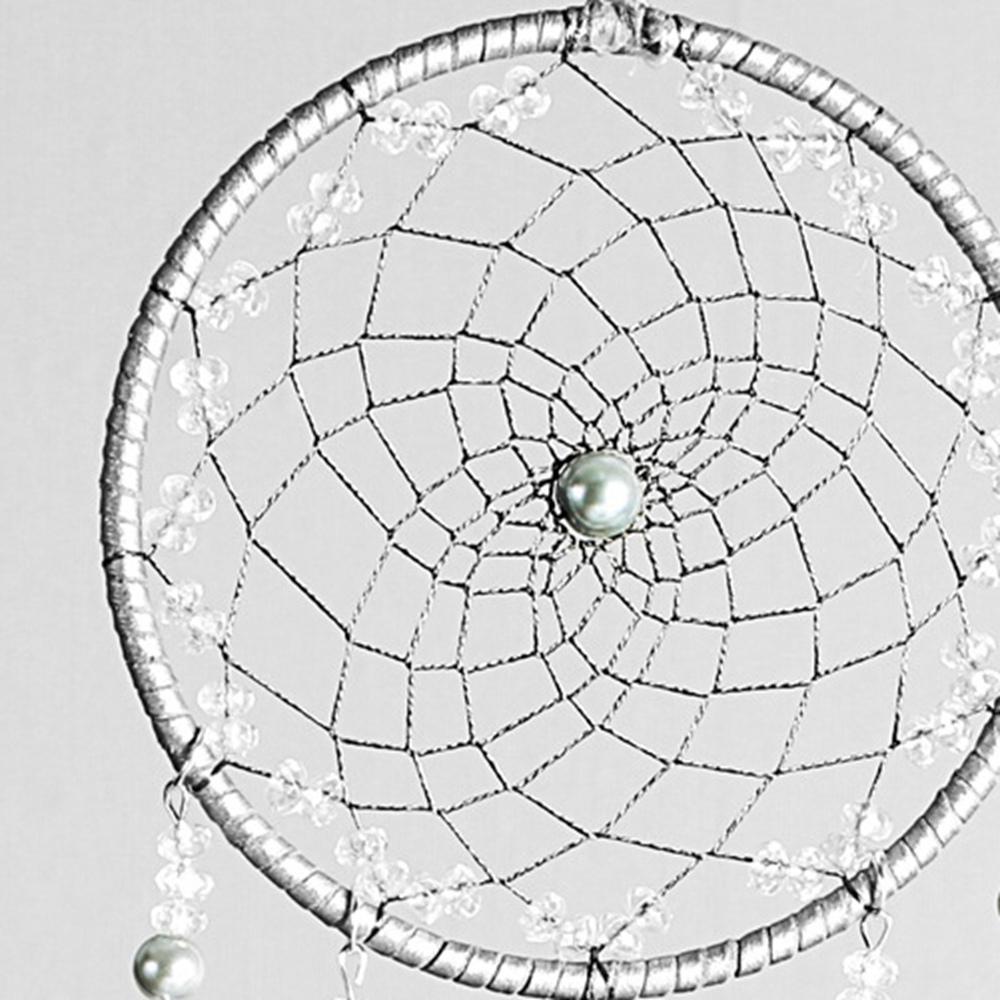 

M-Modern-Dream Catcher - Handmade Traditional Feather Wall Hanging Home Decor Ornament Craft Valentine s Day Gifts For Friends синий