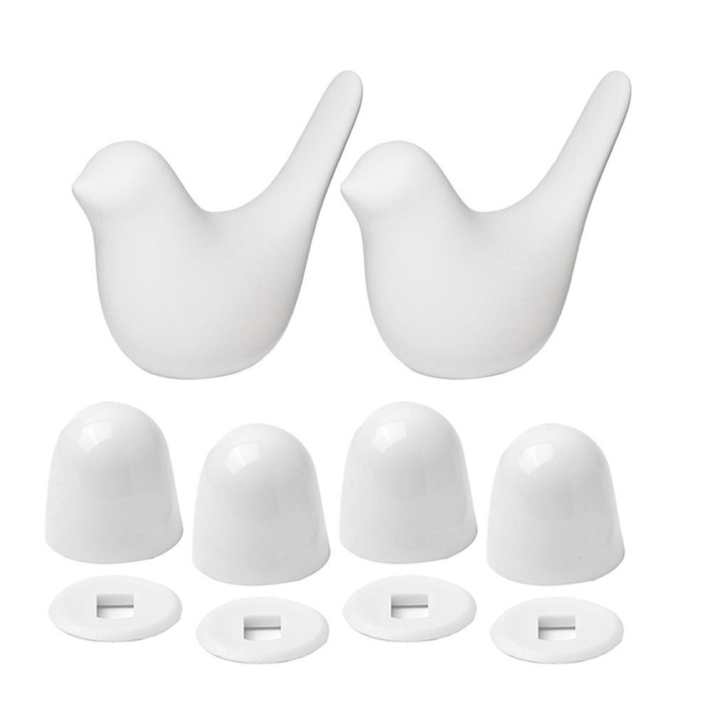 

Easy Installation Porcelain Toilet Cap Bird Bolt Cover White