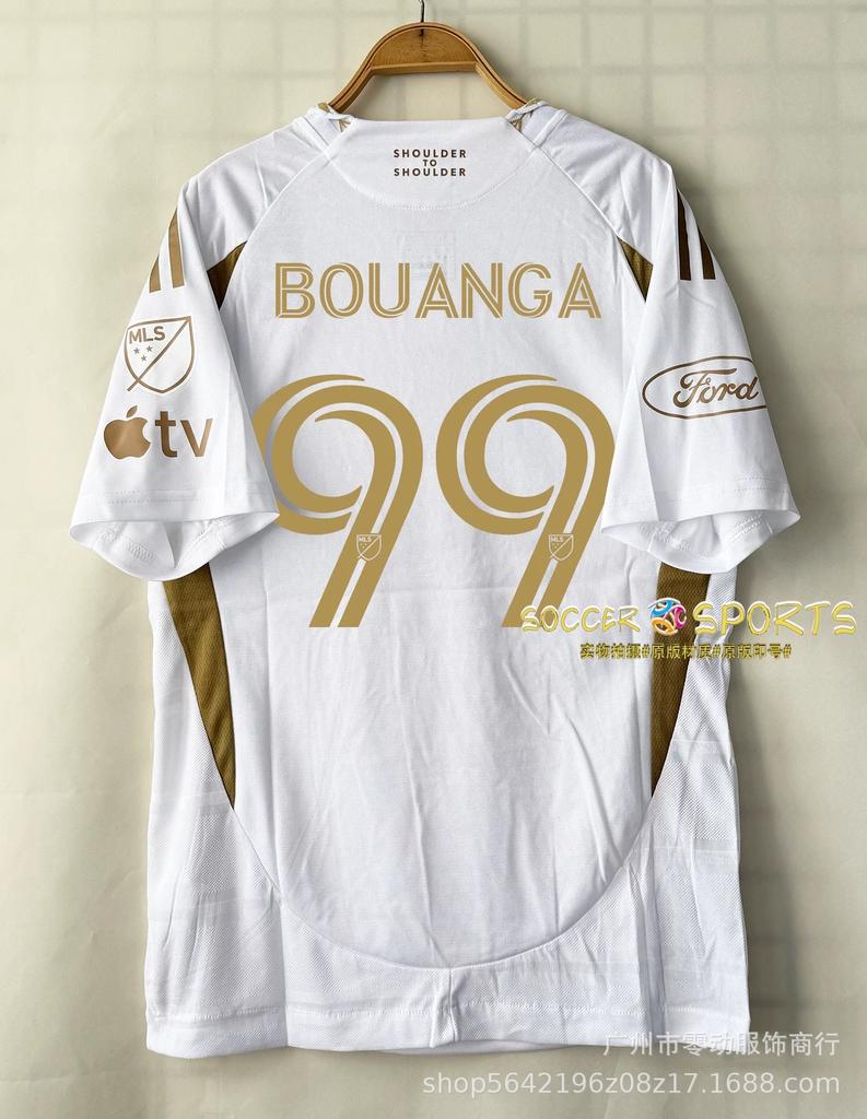 2627 Los Angeles Trikot LAFC schwarz und gold Heimtrikot Nr. 7 Sun Xingmin SOHN Nr. 9 Giroud Fußballtrikot