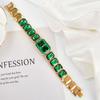 luxury Small golden square dial quartz watch for women bracelet diamond fashion women's watch relojes para damas