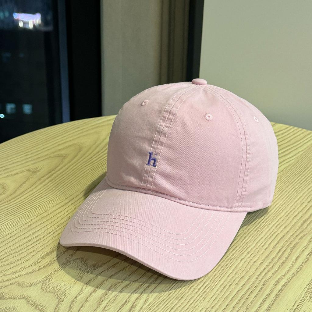 Fashion Hat High Quality Cotton Washed New Simple H Letter Embroidered Baseball Cap Men's and Women's Casual Versatile Soft Top Cap