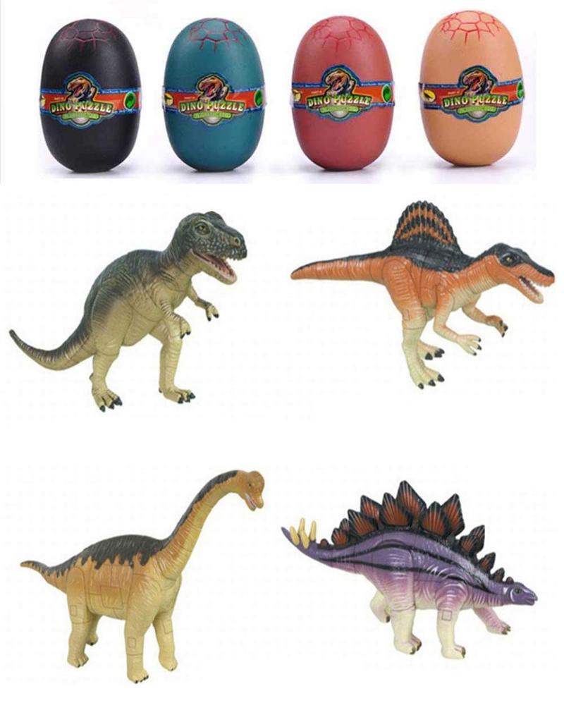 3D Puzzle Dinosaur Egg Set of 4 48 Types in Total [3DpuZZle] (C22)
