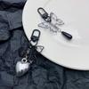 Chinese Style Phone Chain Calligraphy Butterfly Pendant Keyring Cellphones Strap