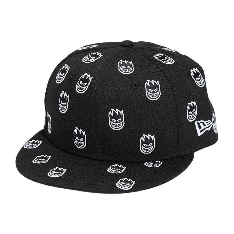 Supreme x Spitfire New Era Black 7 3/4