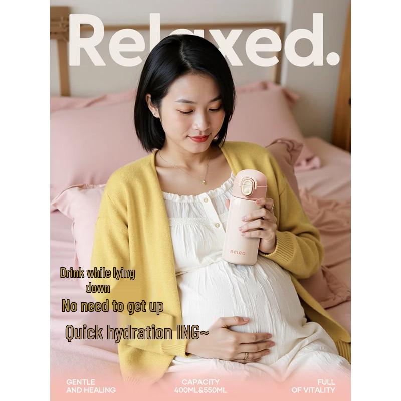 RELEA KEEPER 550ML Double Drink Stainless Steel Insulated Bottle