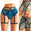 Sexy Women Elastic Underwear Beautiful Legs Garters Suspenders Bondage Belt Fashion Decoration Sensual Lingerie Underpants