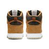 Nike Dunk High Premium Dark Curry Unisex Sneakers Brown Velvet-Brown Dark-Russet DD1401-200