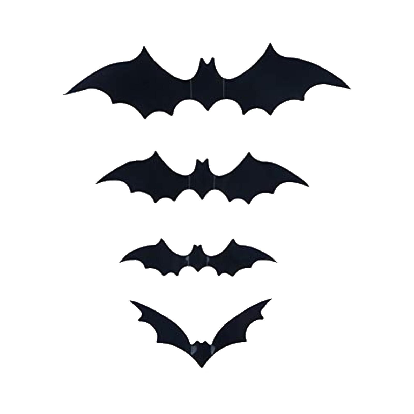 

3d Трехмерная Настенная Оконная Декоративная Наклейка 120 шт. чёрный