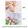 Double-Sided 3D Photo Backdrop for Food Photography and Still Life Props