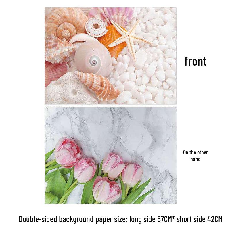 Double-Sided 3D Photo Backdrop for Food Photography and Still Life Props