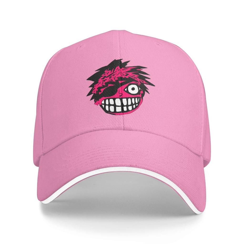 Gorillaz Punk Rock Band Baseballkappen Snapback Baseballmützen Atmungsaktiv Lässig Kappe Outdoor für Männer und Frauen