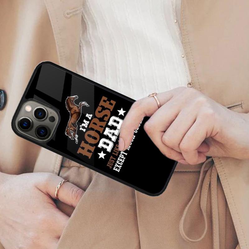 Horse Stallion Riding Colt Magnetic Phone Case For APPLE iPhone 17 Air 16 14 13 12 Pro Max 15 Plus Wireless Charge MagSafe Cover